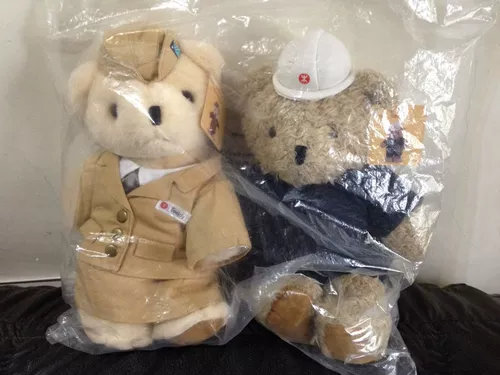 Гонконг Metro Mtr Mtr Teddy Bears Plush Doll Teddy Bears Train Ambassador Техник