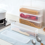 Nhật bản nhà bếp nhựa kín hộp đũa ống Ý mì crisper với nắp hộp đũa dao kéo hộp lưu trữ