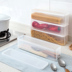 Nhật bản nhà bếp nhựa kín hộp đũa ống Ý mì crisper với nắp hộp đũa dao kéo hộp lưu trữ Đồ ăn tối