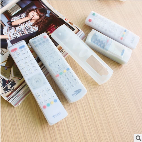 Прозрачный силиконовый пульт, защитный чехол, пылезащитная крышка, дистанционное управление