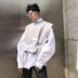 Charlie UNCLE thiết kế ban đầu đan vest tide thương hiệu sinh viên hoang dã mui xe vest lỏng người đàn ông giản dị của vest Dệt kim Vest