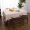 Màu trơn bền và bẩn vải bông mềm bàn đơn giản hiện đại bàn ăn hình chữ nhật vải bàn cà phê vải có thể được tùy chỉnh