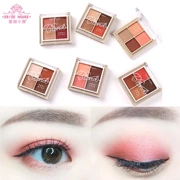 Authentic Etude House Eyeshadow Matte nude trang điểm không phải người Hàn Quốc mới bắt đầu bốn màu flagship cửa hàng trang web chính thức đĩa lười chính thức - Bóng mắt