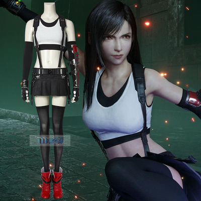 taobao agent Spot Manlax PS4 game Final Fantasy 7 Remake COS Tisfa New Version COSPLAY clothing 4544