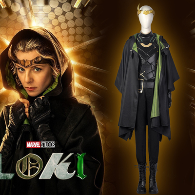 taobao agent Man Sky American Drama Loki LOKI first season cos fellow cosplay full set of clothing female 4725