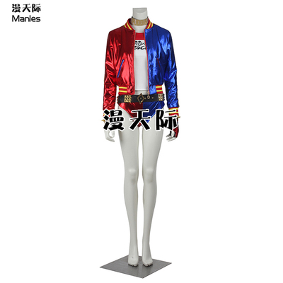 taobao agent Mantianxian X Special Team Suicide Squad's Clown Girl COS Cos clothes Halle Quinn Cosplay Costume 3391