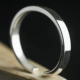 Silversmith 99 sterling bạc thiết kế thích hợp thủ công vuông chaise vòng tay mỏng phần nam và nữ vòng đeo tay mở rộng vòng đeo tay - Vòng đeo tay Cuff