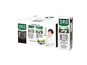 Молоко Doubendou Tetra Pak черное соевое 250мл*12