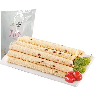 Молочный батончик Horqin Slim, красные финики, 100 г