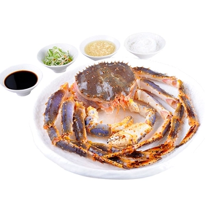[蒜蓉粉丝蒸帝王蟹·海鲜半成品净菜]