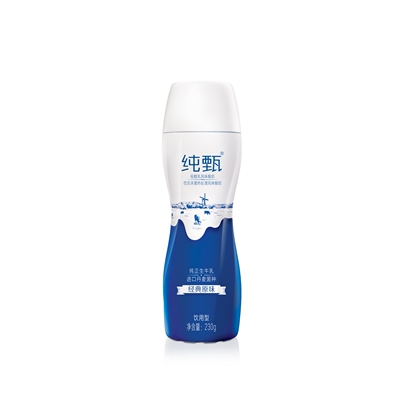 Mengniu Pure Zhen Light Cheese Flavy йогурт Классический оригинальный питье тип 230G