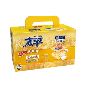 [太平 梳打饼干 奶盐味 800g]