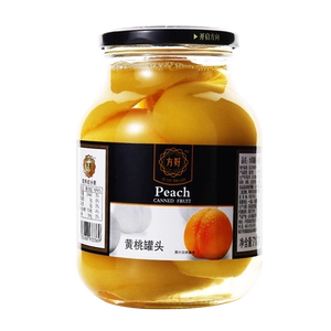 [方好 黄桃罐头 710g]