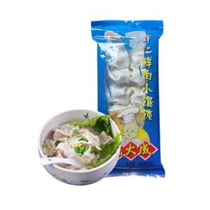 Вонтоны Shen Dacheng с креветками и свежим мясом 120г (12 шт.)