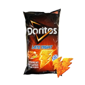 Doritos Nighttime Nachos Американский острый вкус куриных крылышек 198,4 г Тайвань, Китай