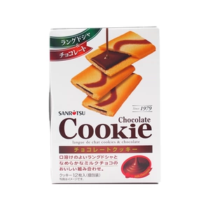 Шоколадное сэндвич Sanli Biscuits 92,4 г импортируется в Японии