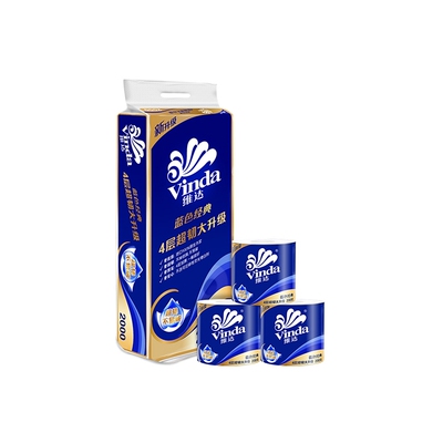 Vinda/Vinda Blue Classic Core Roll Paper 4 Layers 200g*10