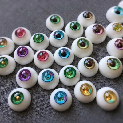 taobao agent [Falling Corner Box] BJD resin eye gypsum eye custom tail pages eyeballs 3 cents 4 points 6 points uncle 1416122mm