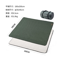 Квадратный/темно-зеленый