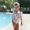 Đồ bơi trẻ em Cô gái Xiêm dài tay Kem chống nắng Cô gái Đồ bơi dễ thương Trẻ em Hàn Quốc 1-3 Đồ bơi trẻ em - Bộ đồ bơi của Kid