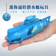 Sáng tạo nhỏ tàu ngầm mô phỏng điều khiển từ xa hạt nhân tàu ngầm thuyền cao tốc nhỏ cậu bé sạc năng động điều khiển từ xa thuyền vui cá đồ chơi
