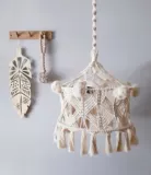 Светильник для детской комнаты, плетеная креативная милая лампа для спальни, защита глаз