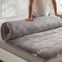 Nệm 1.8m giường giường đôi 褥 ký túc xá sinh viên tatami 1,5 m dày ấm áp miếng bọt biển ấm mat đệm nhíp nệm cao su giá rẻ