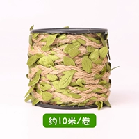 Зеленая листовая веревка