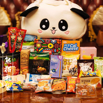 韩国进口零食大礼包情人节礼物送女友混合装