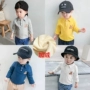 Áo thun trẻ em nam 1-3 tuổi 2 áo trẻ em Áo sơ mi mùa xuân 2019 và áo khoác mới cho trẻ em áo thun bé gái 6 tuổi