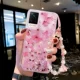 S9 Fanliu Sand-Big Duo Sakura+Жемчужный цветок браслет