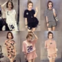Mùa hè ngắn tay quần short phù hợp với cô gái đồ ngủ mùa hè của phụ nữ bông thể thao giản dị có thể được đeo bên ngoài dịch vụ nhà Hàn Quốc phiên bản mỏng đồ bộ đẹp