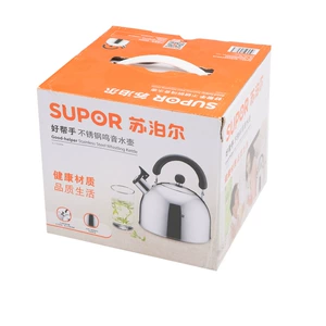 Звуковой чайник Supor Good Helper из нержавеющей стали 3 л