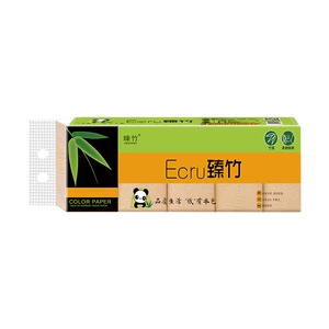 Zhenzhu Оригинальная цветная туалетная бумага 4 слоя * 10 рулонов/подъем 970G