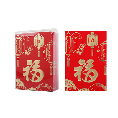 Красный конверт Runfu для семейного портрета 30 шт./коробка 8*11,8см