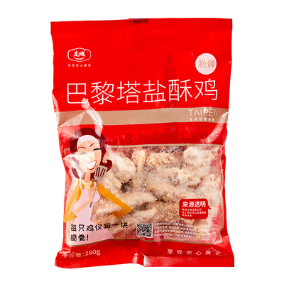 Хрустящая курица Dacheng Paris Tower с солью 280г/пакет