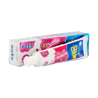 Детская зубная паста, клубника, лягушка, 50G