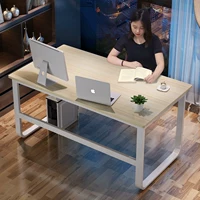 Bàn máy tính để bàn tại nhà bàn viết đơn giản hiện đại bằng gỗ bàn gỗ đôi bàn phòng ngủ đơn giản bàn học - Bàn bàn học chống gù cho bé