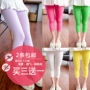 Mùa hè trẻ em Hàn Quốc quần áo trẻ em mới của cô gái xà cạp mùa hè mỏng phương thức bảy quần chống muỗi quần bé quần kaki cho bé