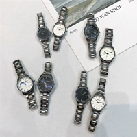 Трендовые мужские часы подходит для мужчин и женщин, свежий универсальный стальной ремешок, в корейском стиле, простой и элегантный дизайн