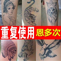 Tattoo phun cơ thể vẽ tay thiết kế cho người mới bắt đầu mô hình đặc biệt nhanh sơn kem mô hình lớn nam giới và phụ nữ dán in hình xăm dán theo yêu cầu