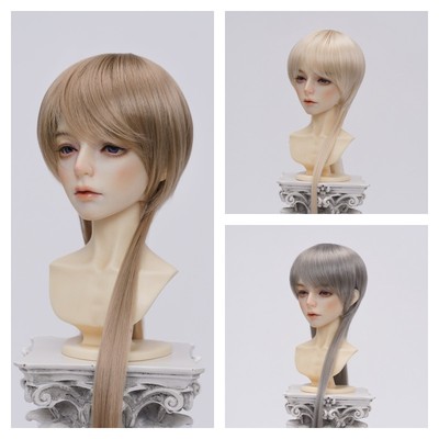 taobao agent BJD wigs of soft silk long wolf tail 3 points