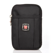 Đàn ông Thụy Sĩ dao bỏ túi đeo đai cũ 4,5 inch 5,5 inch 6 inch túi điện thoại di động đa chức năng thể thao túi nhỏ - Túi điện thoại