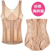 Tingmei ya tăng cường phiên bản của bụng hông stovepipe eo eo vẻ đẹp trở lại sau sinh kích thước lớn nữ chia phù hợp với áo nhựa