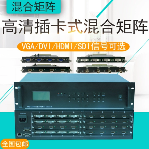 16/32 Введите 32 HDMI/DVI/VGA/SDI/AV/HDBASET HD Гибридная матрица DP Матрица DP Matrix