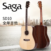 SAGA Saga SD10 41 inch đầy đủ veneer ballad acoustic guitar fingerstyle đệm đàn guitar jita piano trường hợp - Nhạc cụ phương Tây