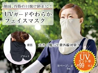 Японская дышащая медицинская маска, солнцезащитный крем для путешествий, защита от солнца, с защитой шеи