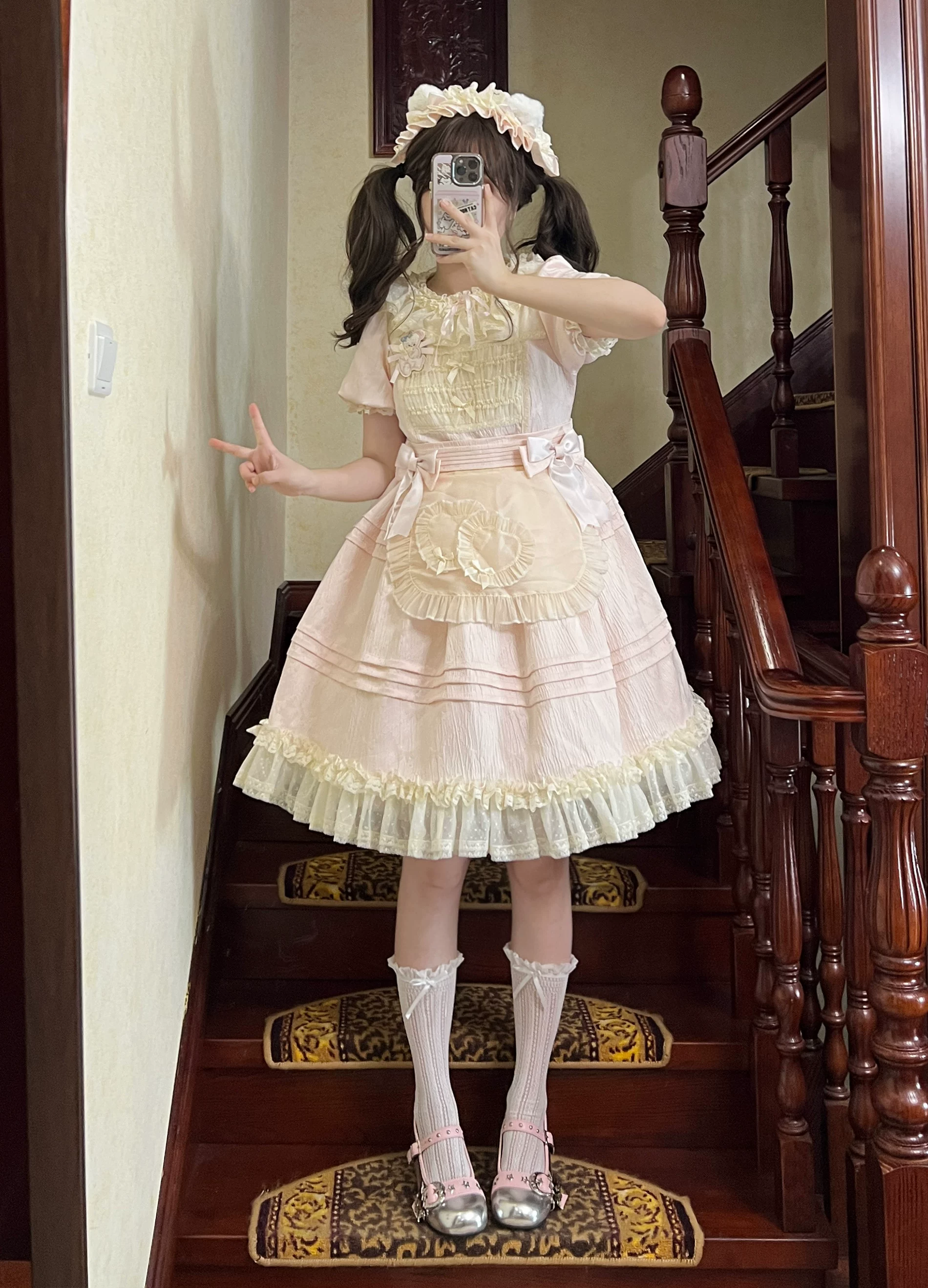 Доставка после года [Good night Bear] Spot Op Lolita Wawao Good Night Sweet Original Lolita