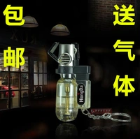 Windproof thẳng vào ngoài trời sáng tạo thu nhỏ hàn mỏ hàn cá tính mini phun súng xì gà 9,9 những chiếc bật lửa độc và lạ