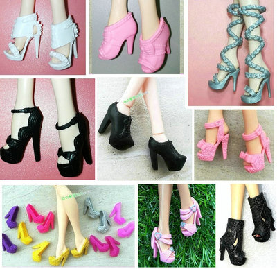 taobao agent Plastic doll, toy for dressing up, footwear high heels